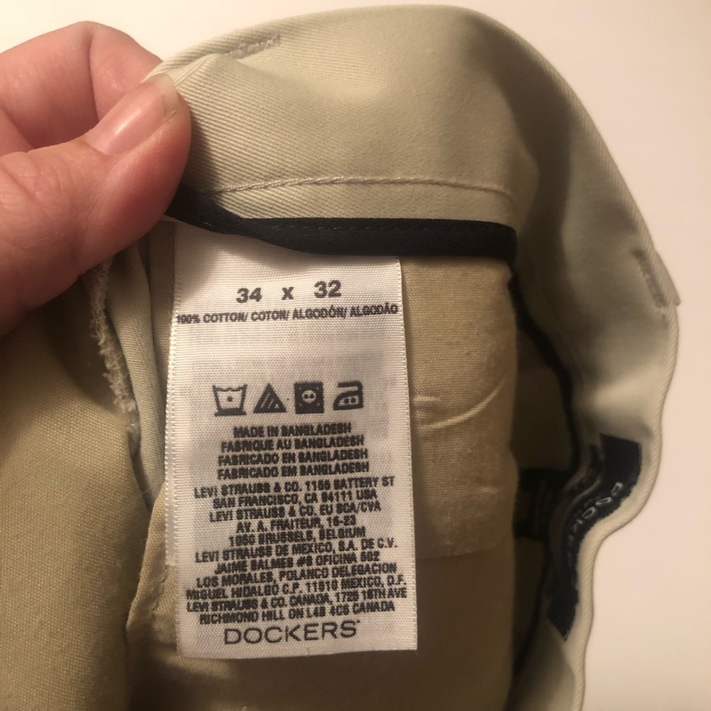 Dockers khakis D2 straight fit 34x32 - Picture 6 of 6